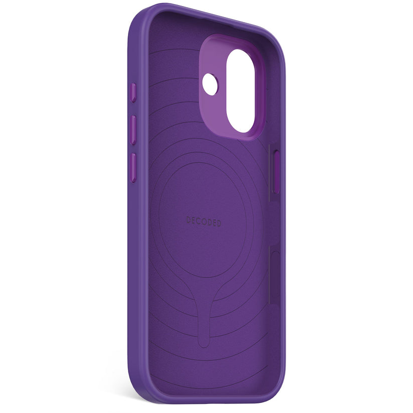 Decoded AntiMicrobial Silicone Backcover - silikonowa obudowa ochronna do iPhone 17 kompatybilna z MagSafe future dusk
