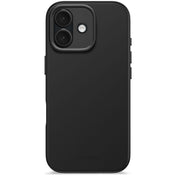 Decoded AntiMicrobial Silicone Backcover - silikonowa obudowa ochronna do iPhone 17 kompatybilna z MagSafe phantom black