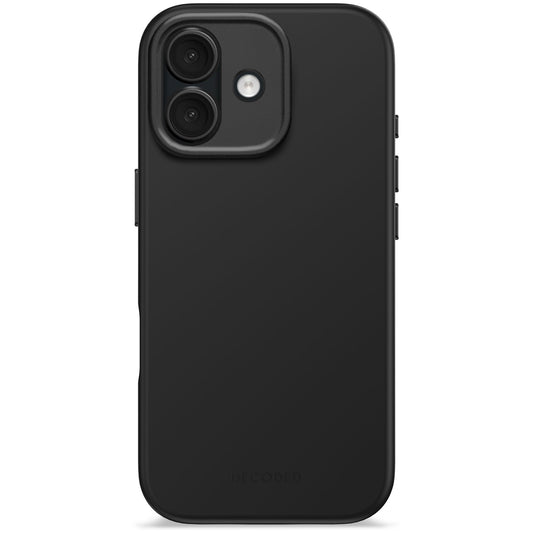 Decoded AntiMicrobial Silicone Backcover - silikonowa obudowa ochronna do iPhone 17 kompatybilna z MagSafe phantom black