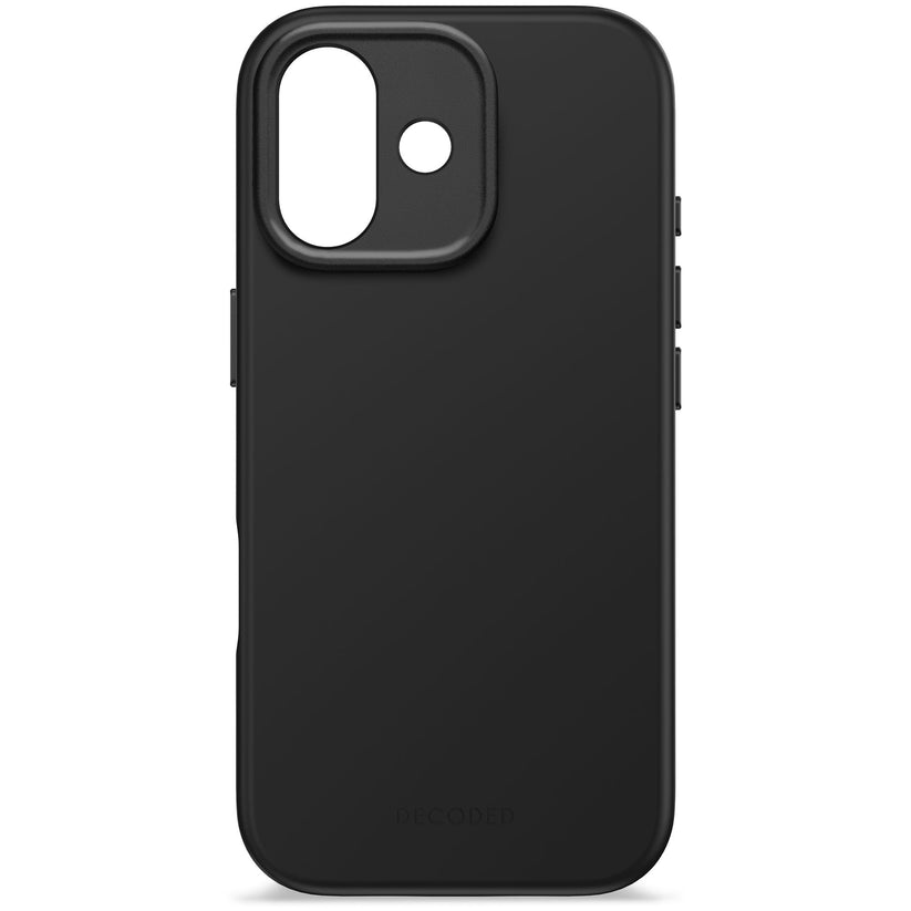 Decoded AntiMicrobial Silicone Backcover - silikonowa obudowa ochronna do iPhone 17 kompatybilna z MagSafe phantom black