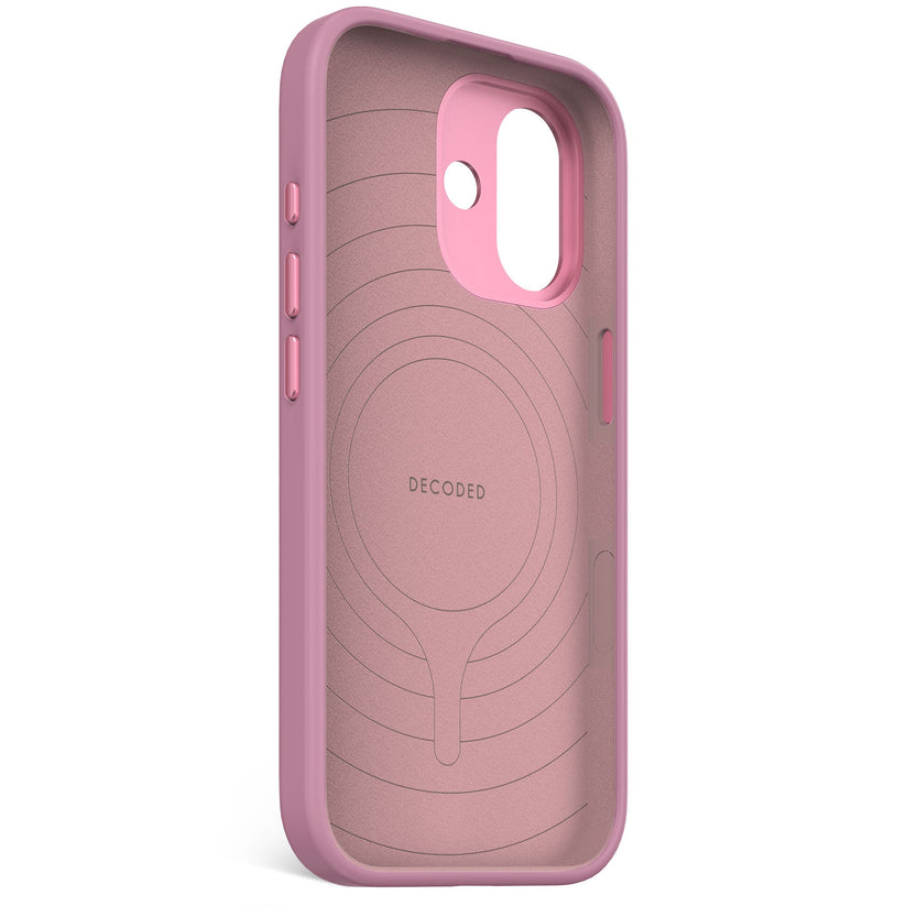 Decoded AntiMicrobial Silicone Backcover - silikonowa obudowa ochronna do iPhone 17 kompatybilna z MagSafe rosette