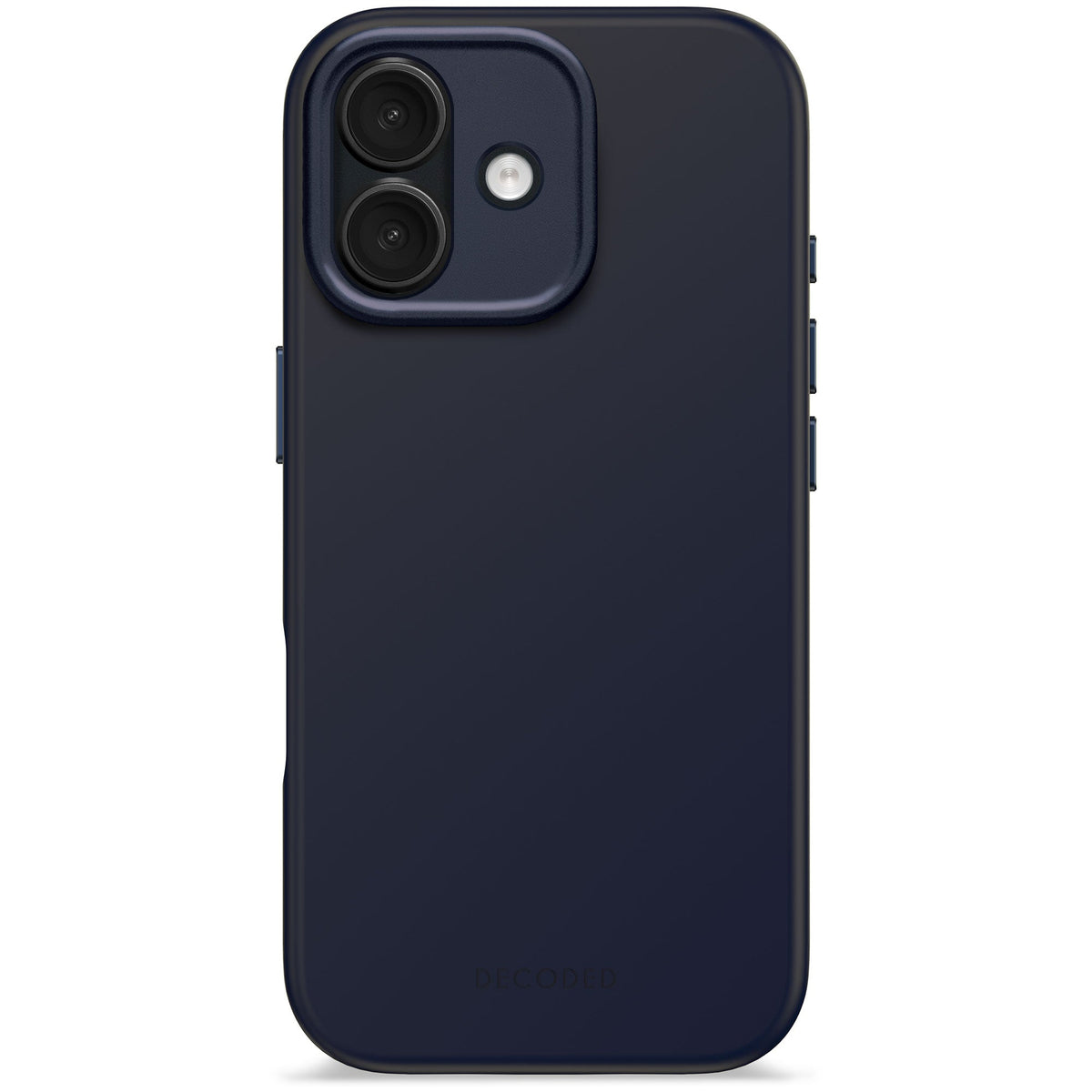 Decoded AntiMicrobial Silicone Backcover - silikonowa obudowa ochronna do iPhone 17 kompatybilna z MagSafe true navy