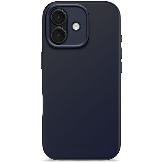 Decoded AntiMicrobial Silicone Backcover - silikonowa obudowa ochronna do iPhone 17 kompatybilna z MagSafe true navy