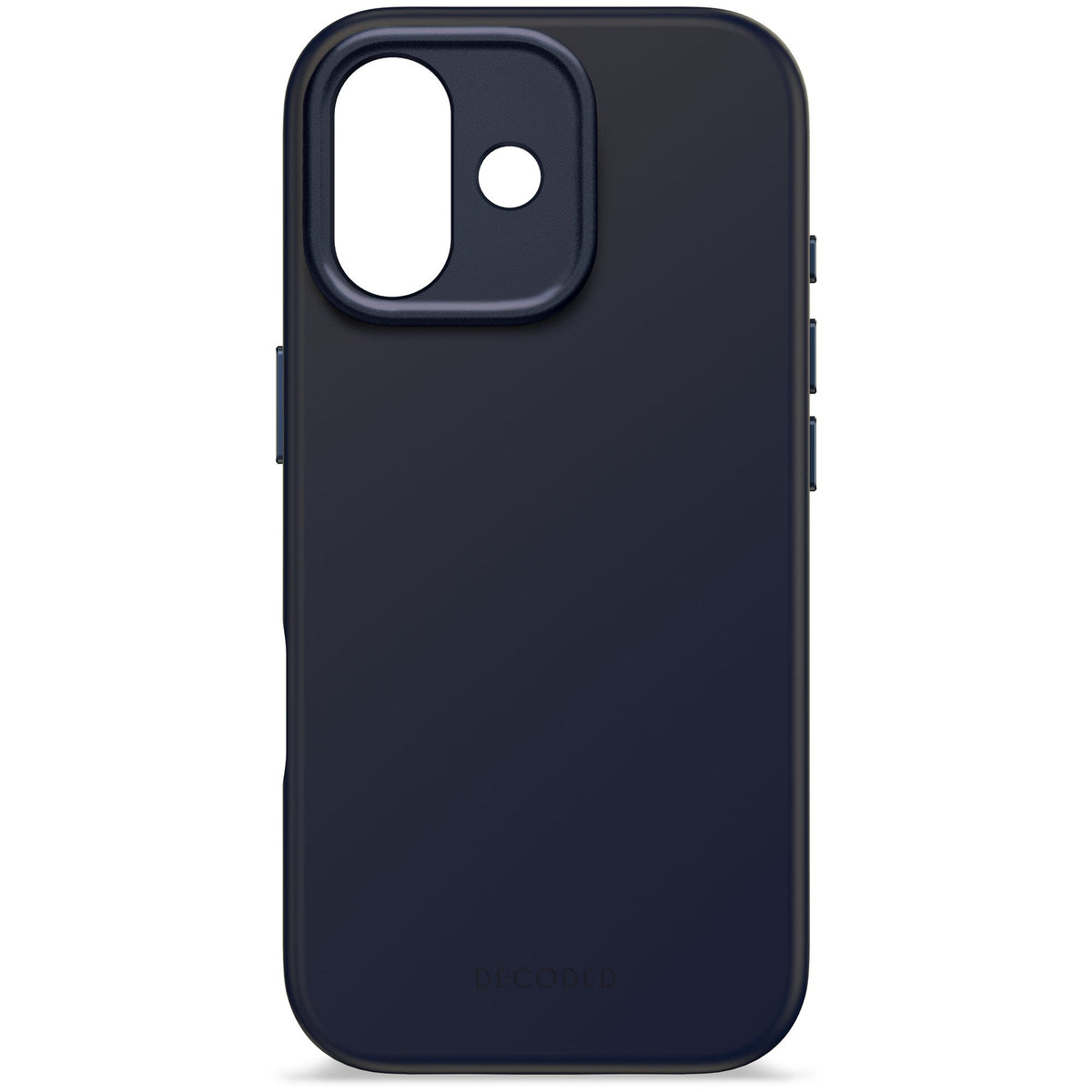 Decoded AntiMicrobial Silicone Backcover - silikonowa obudowa ochronna do iPhone 17 kompatybilna z MagSafe true navy