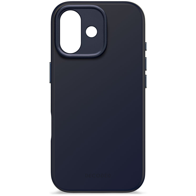 Decoded AntiMicrobial Silicone Backcover - silikonowa obudowa ochronna do iPhone 17 kompatybilna z MagSafe true navy
