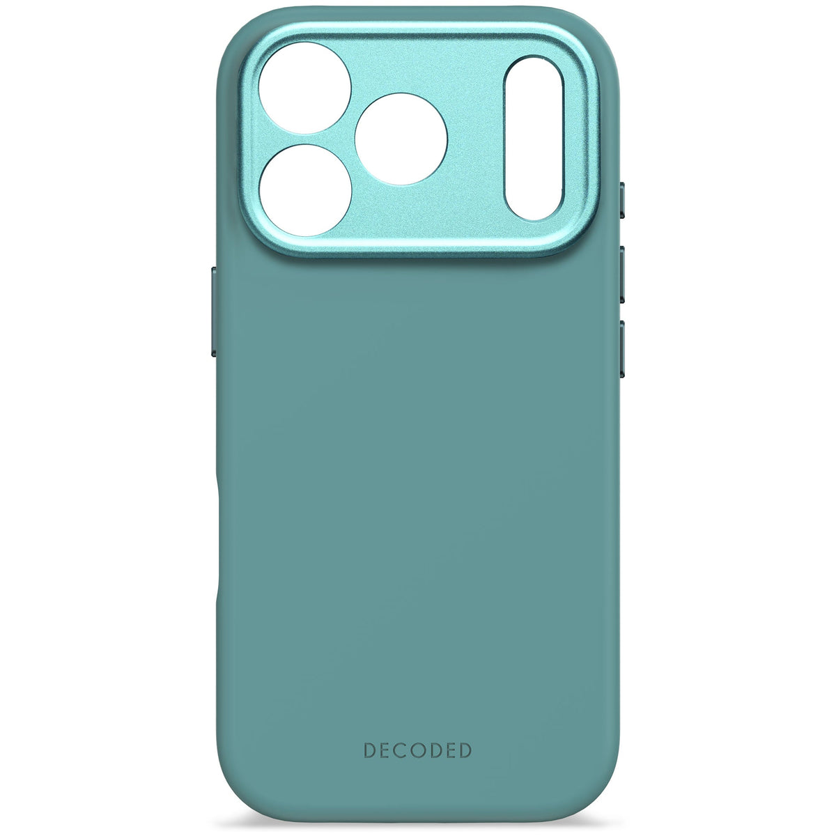 Decoded AntiMicrobial Silicone Backcover - silikonowa obudowa ochronna do iPhone 17 Pro kompatybilna z MagSafe retro blue