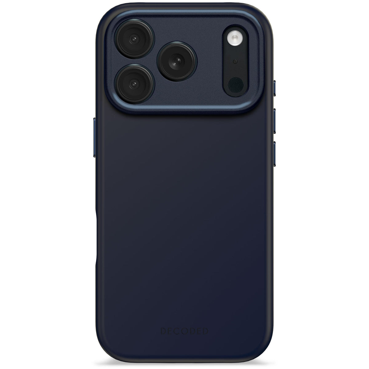 Decoded AntiMicrobial Silicone Backcover - silikonowa obudowa ochronna do iPhone 17 Pro kompatybilna z MagSafe true navy
