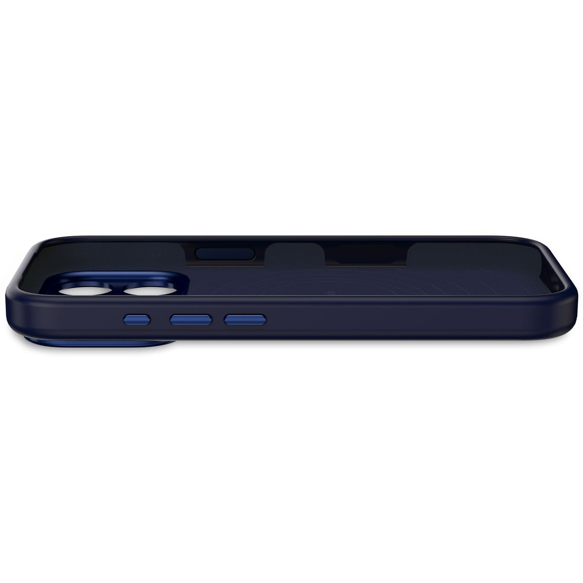 Decoded AntiMicrobial Silicone Backcover - silikonowa obudowa ochronna do iPhone 17 Pro kompatybilna z MagSafe true navy