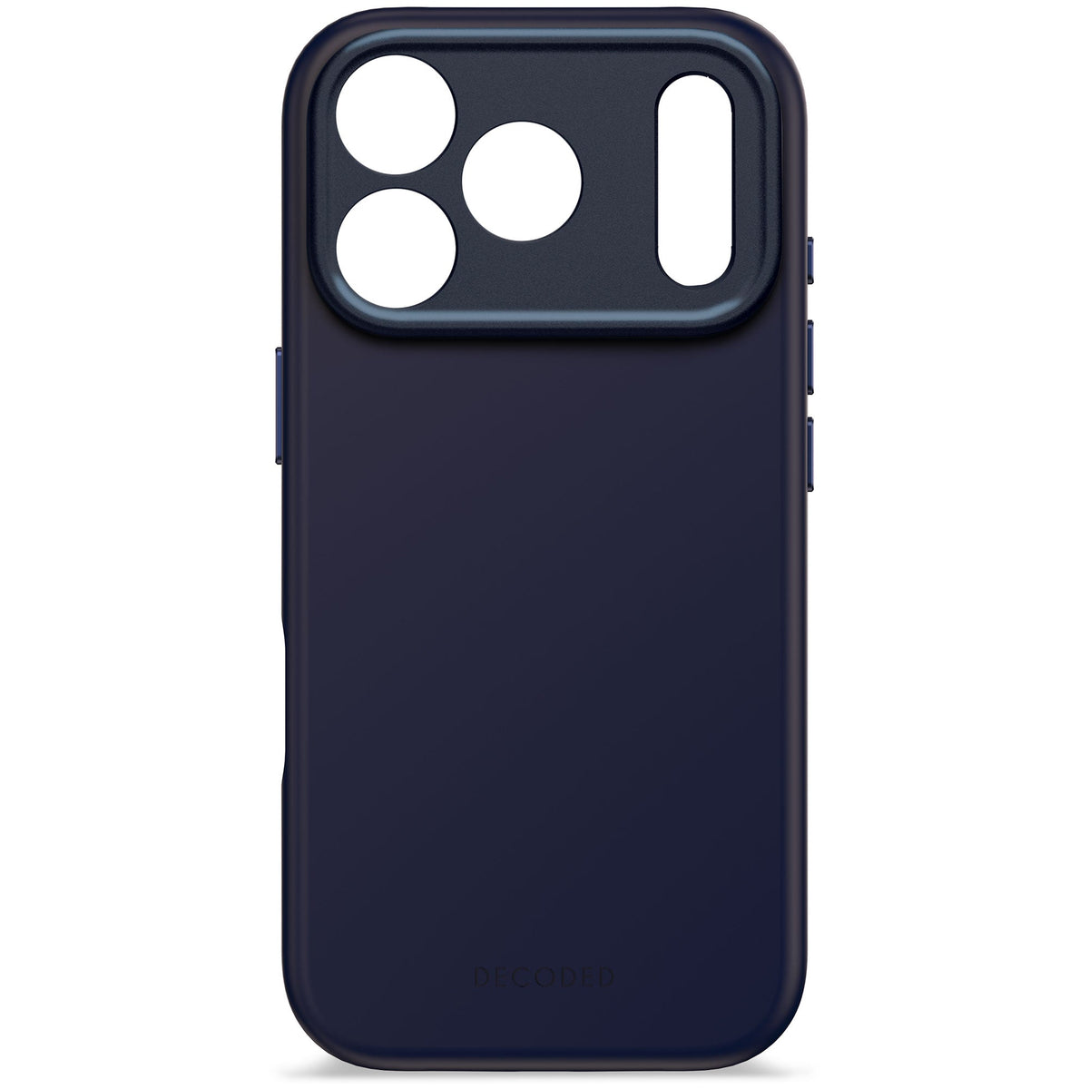 Decoded AntiMicrobial Silicone Backcover - silikonowa obudowa ochronna do iPhone 17 Pro kompatybilna z MagSafe true navy