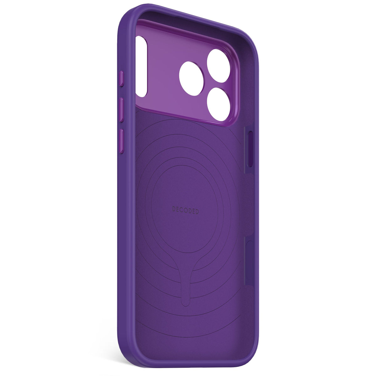 Decoded AntiMicrobial Silicone Backcover - silikonowa obudowa ochronna do iPhone 17 Pro Max kompatybilna z MagSafe future dusk