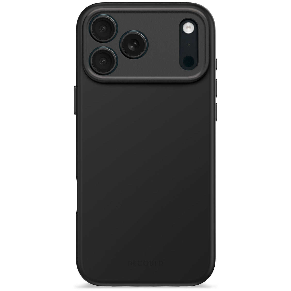 Decoded AntiMicrobial Silicone Backcover - silikonowa obudowa ochronna do iPhone 17 Pro Max kompatybilna z MagSafe phantom black