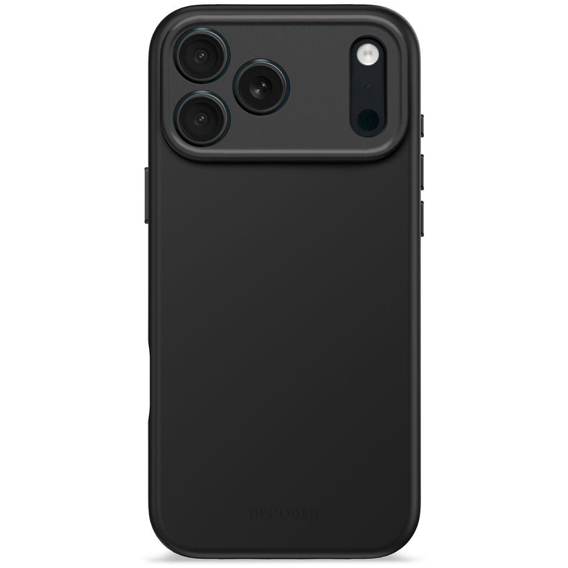 Decoded AntiMicrobial Silicone Backcover - silikonowa obudowa ochronna do iPhone 17 Pro Max kompatybilna z MagSafe phantom black