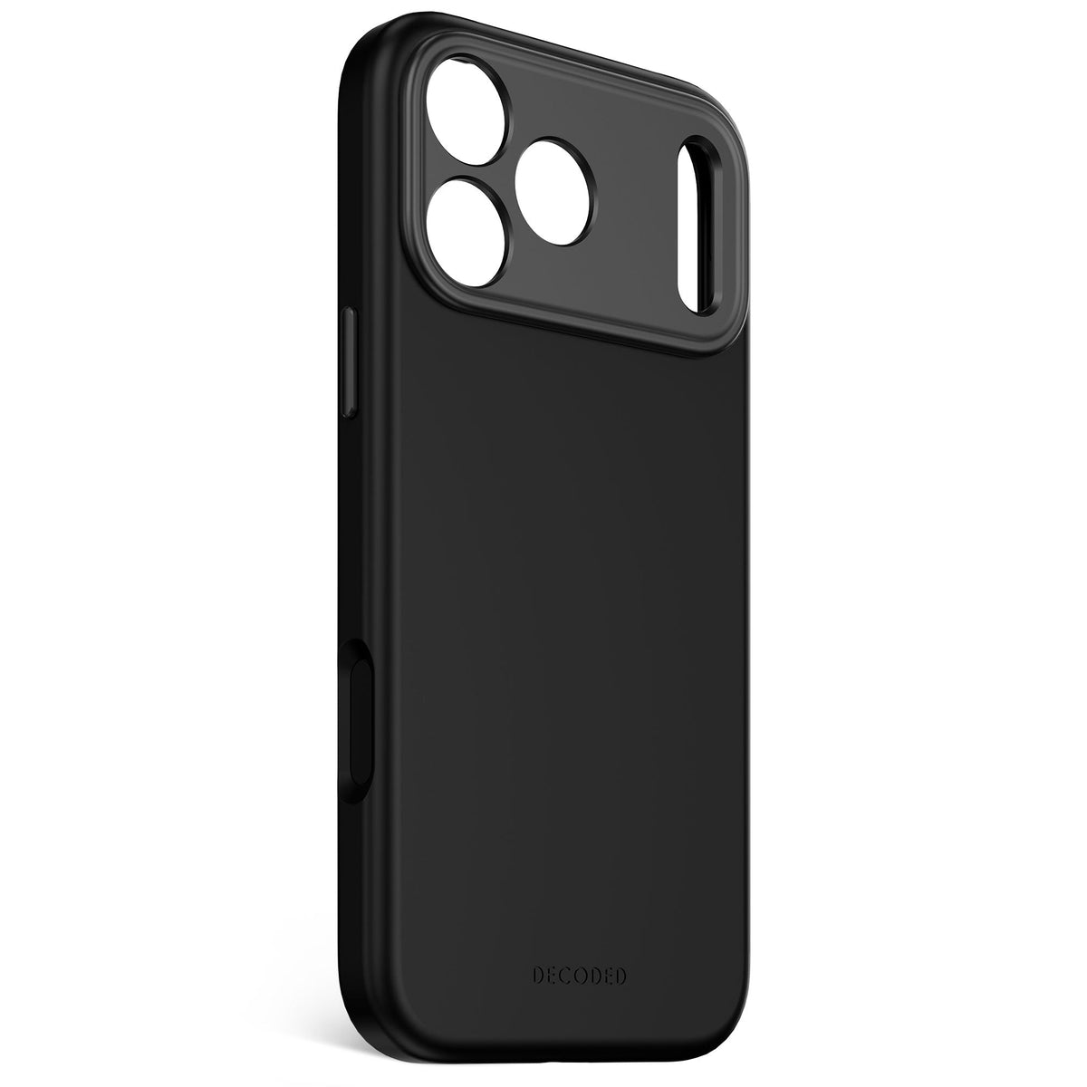 Decoded AntiMicrobial Silicone Backcover - silikonowa obudowa ochronna do iPhone 17 Pro Max kompatybilna z MagSafe phantom black