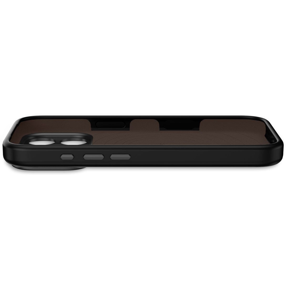 Decoded AntiMicrobial Silicone Backcover - silikonowa obudowa ochronna do iPhone 17 Pro Max kompatybilna z MagSafe phantom black