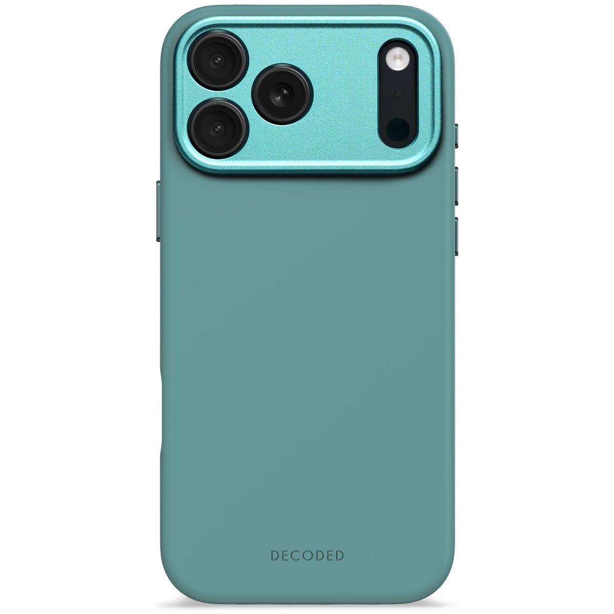 Decoded AntiMicrobial Silicone Backcover - silikonowa obudowa ochronna do iPhone 17 Pro Max kompatybilna z MagSafe retro blue