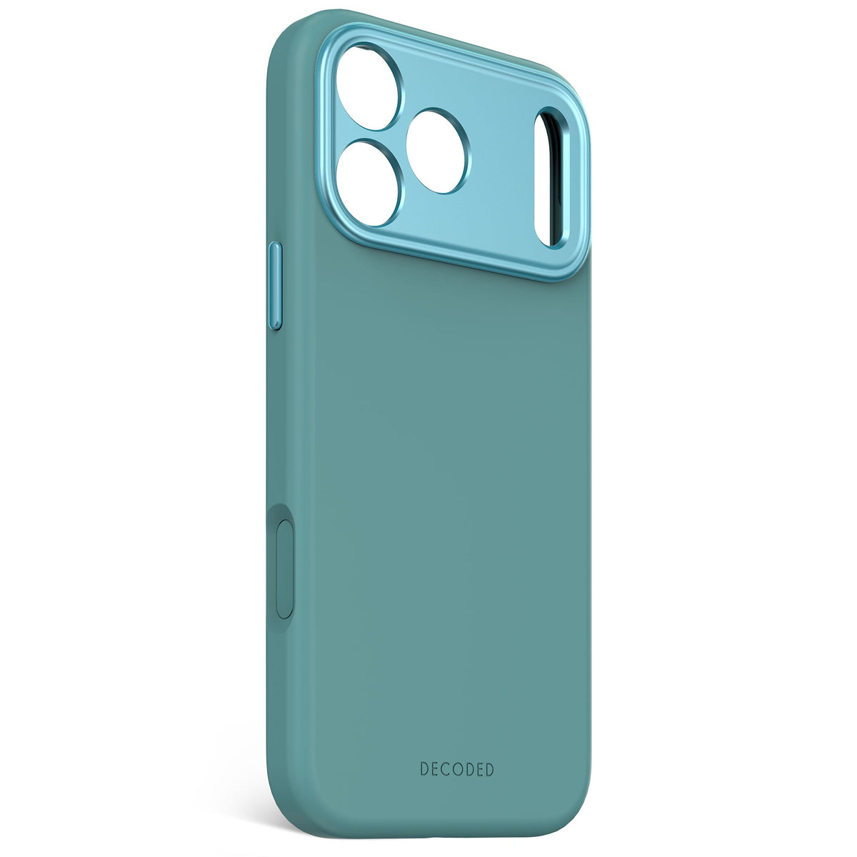 Decoded AntiMicrobial Silicone Backcover - silikonowa obudowa ochronna do iPhone 17 Pro Max kompatybilna z MagSafe retro blue