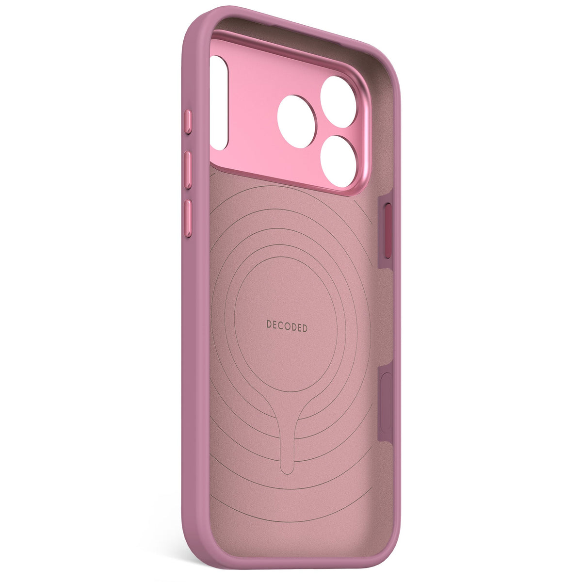 Decoded AntiMicrobial Silicone Backcover - silikonowa obudowa ochronna do iPhone 17 Pro Max kompatybilna z MagSafe rosette
