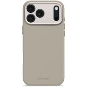 Decoded AntiMicrobial Silicone Backcover - silikonowa obudowa ochronna do iPhone 17 Pro Max kompatybilna z MagSafe soft taupe