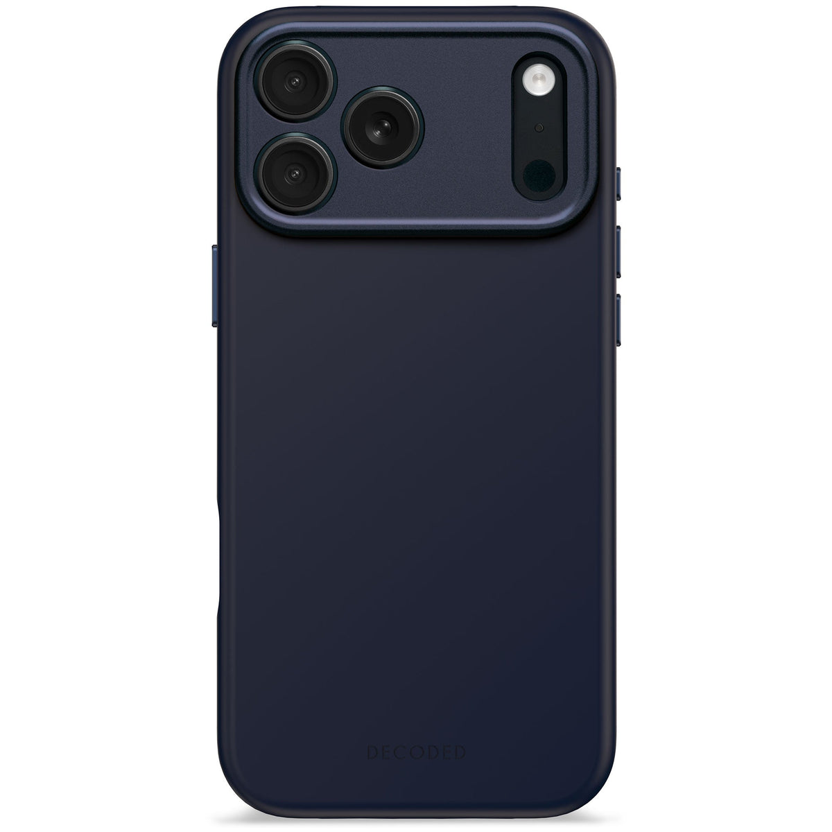 Decoded AntiMicrobial Silicone Backcover - silikonowa obudowa ochronna do iPhone 17 Pro Max kompatybilna z MagSafe true navy