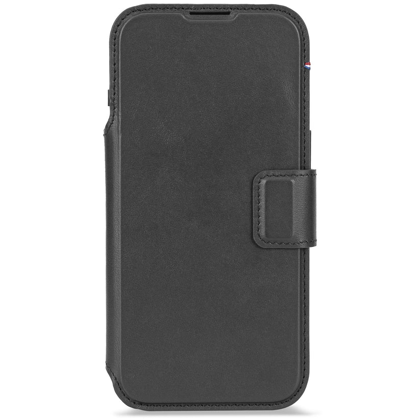 Decoded Leather Detachable Wallet - skórzana obudowa ochronna do iPhone Air kompatybilna z MagSafe black