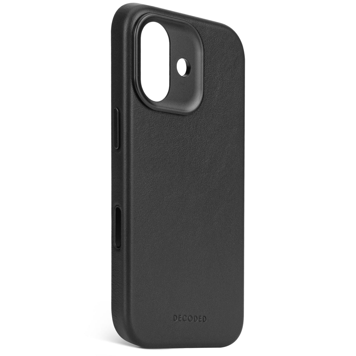 Decoded Leather Backcover - skórzana obudowa ochronna do iPhone 17 kompatybilna z MagSafe black