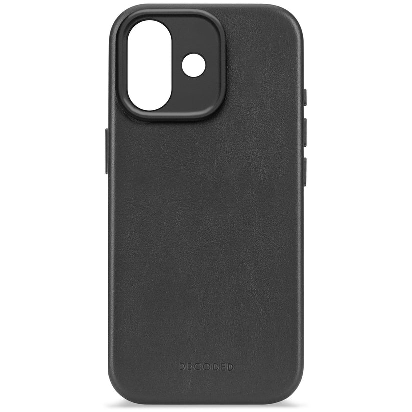 Decoded Leather Backcover - skórzana obudowa ochronna do iPhone 17 kompatybilna z MagSafe black