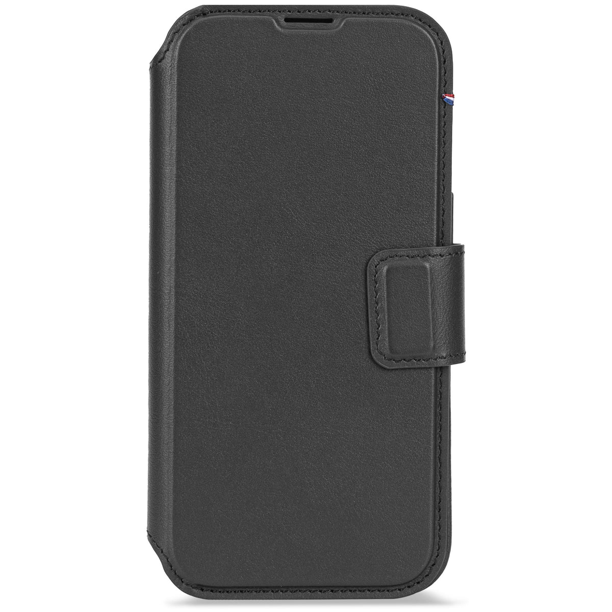 Decoded Leather Detachable Wallet - skórzana obudowa ochronna do iPhone 17 kompatybilna z MagSafe black