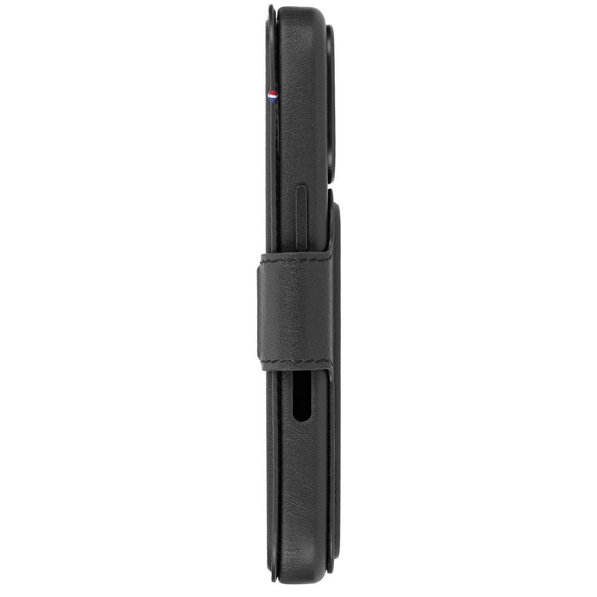 Decoded Leather Detachable Wallet - skórzana obudowa ochronna do iPhone 17 kompatybilna z MagSafe black