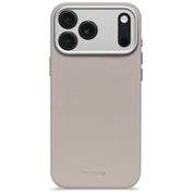 Decoded Leather Backcover - skórzana obudowa ochronna do iPhone 17 Pro kompatybilna z MagSafe solid clay