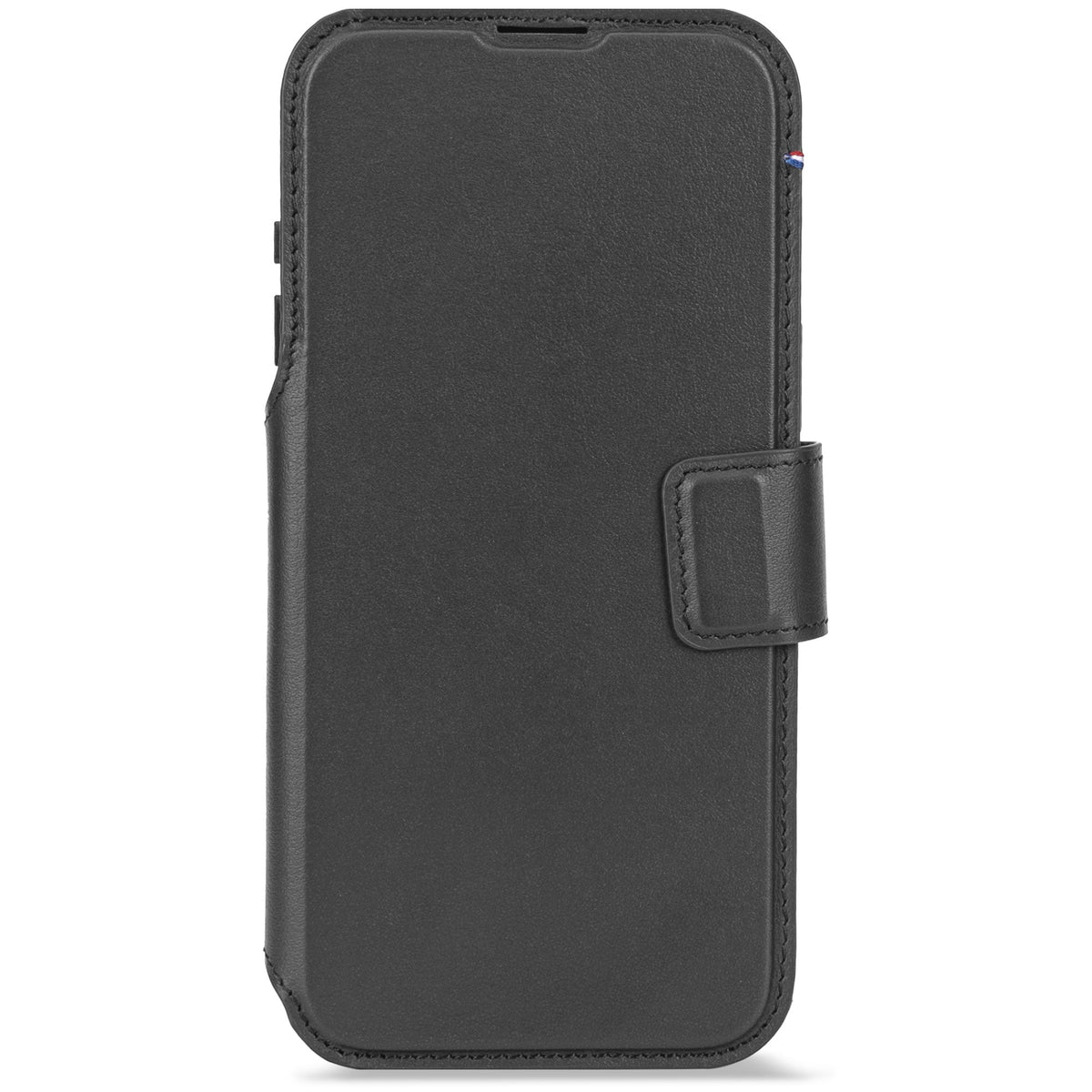 Decoded Leather Detachable Wallet - skórzana obudowa ochronna do iPhone 17 Pro kompatybilna z MagSafe black
