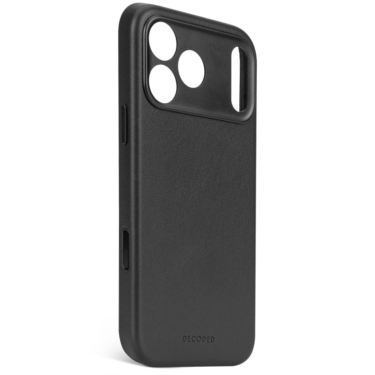 Decoded Leather Backcover - skórzana obudowa ochronna do iPhone 17 Pro Max kompatybilna z MagSafe black