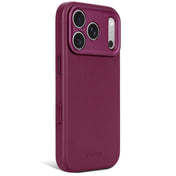 Decoded Leather Backcover - skórzana obudowa ochronna do iPhone 18 Pro Max kompatybilna z MagSafe oberżynowa