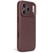 Decoded Leather Backcover - skórzana obudowa ochronna do iPhone 18 Pro kompatybilna z MagSafe brązowa