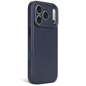 Decoded Leather Backcover - skórzana obudowa ochronna do iPhone 18 Pro Max kompatybilna z MagSafe granatowa