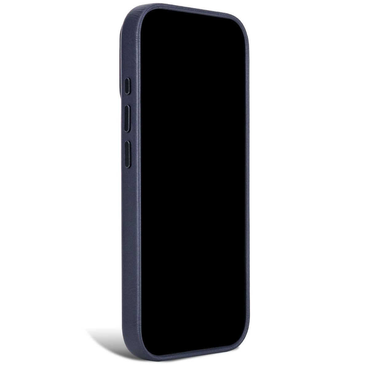 Decoded Leather Backcover - skórzana obudowa ochronna do iPhone 18 Pro kompatybilna z MagSafe granatowa