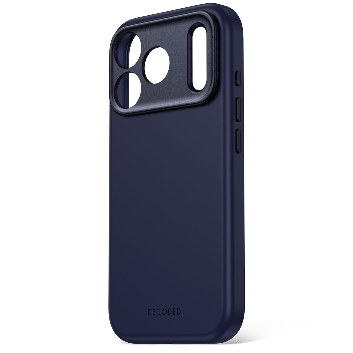 Decoded AntiMicrobial Silicone Backcover - silikonowa obudowa ochronna do iPhone 18 Pro Max kompatybilna z MagSafe niebieska