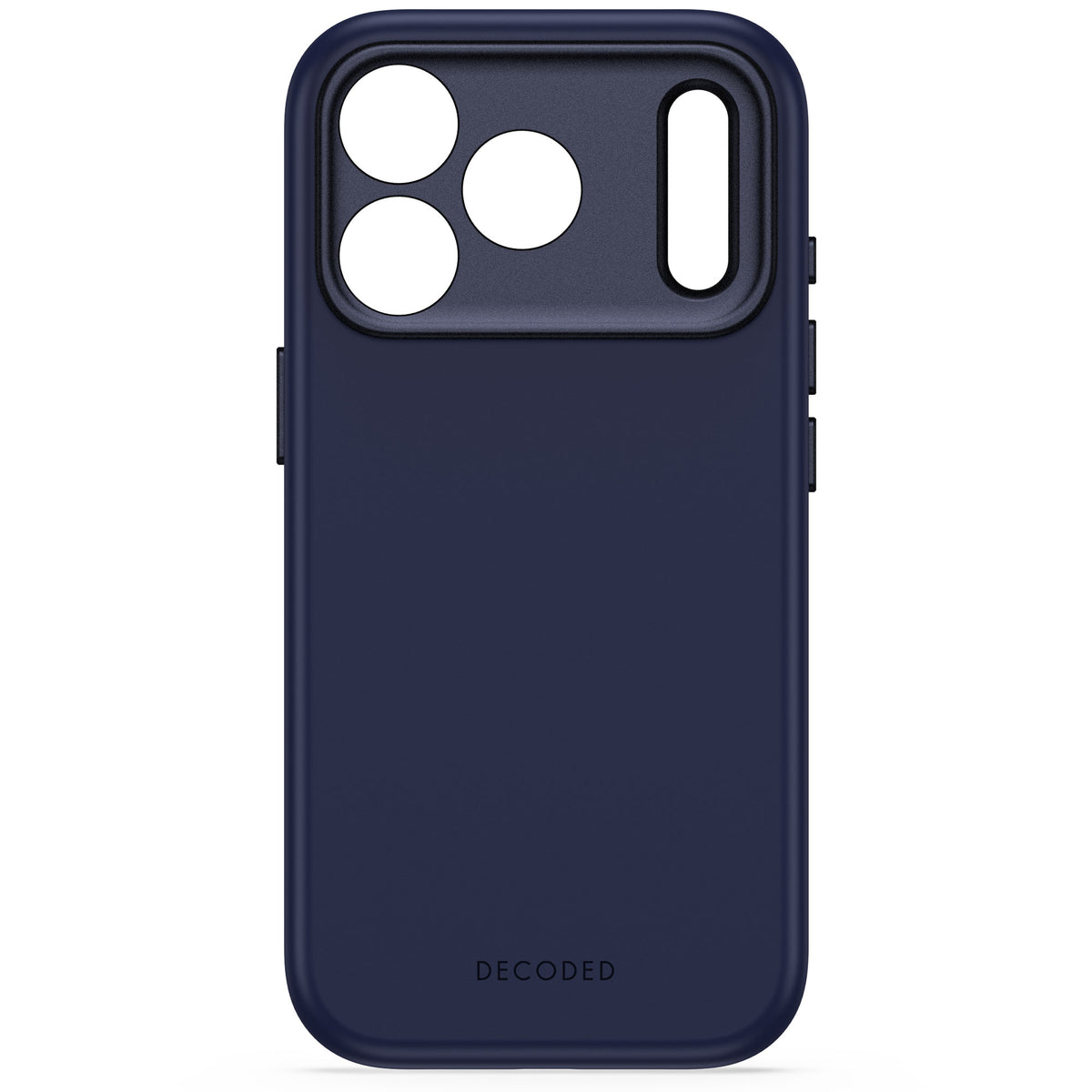 Decoded AntiMicrobial Silicone Backcover - silikonowa obudowa ochronna do iPhone 18 Pro Max kompatybilna z MagSafe niebieska