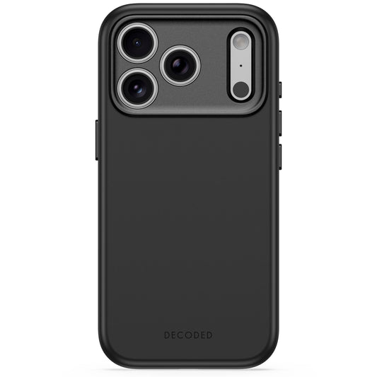 Decoded AntiMicrobial Silicone Backcover - silikonowa obudowa ochronna do iPhone 18 Pro kompatybilna z MagSafe czarna
