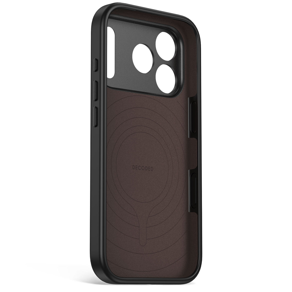 Decoded AntiMicrobial Silicone Backcover - silikonowa obudowa ochronna do iPhone 18 Pro kompatybilna z MagSafe czarna