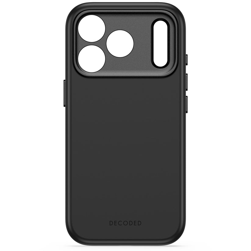 Decoded AntiMicrobial Silicone Backcover - silikonowa obudowa ochronna do iPhone 18 Pro kompatybilna z MagSafe czarna
