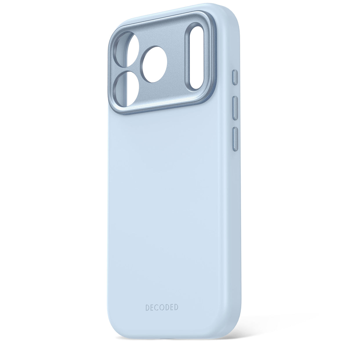Decoded AntiMicrobial Silicone Backcover - silikonowa obudowa ochronna do iPhone 18 Pro Max kompatybilna z MagSafe jasnoniebieska