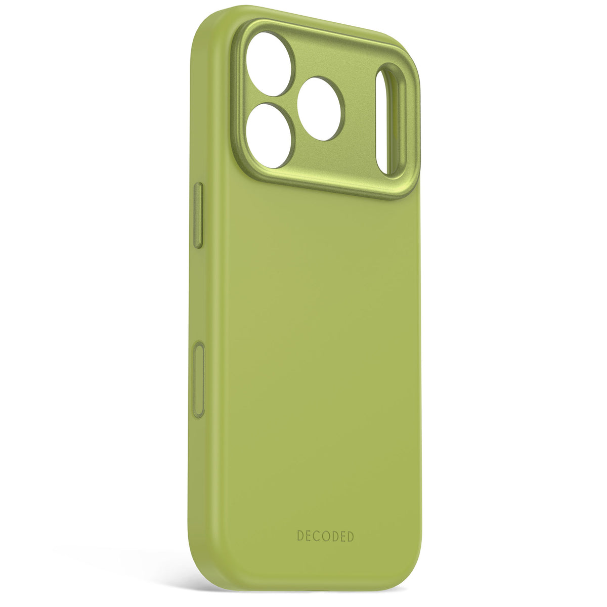 Decoded AntiMicrobial Silicone Backcover - silikonowa obudowa ochronna do iPhone 18 Pro Max kompatybilna z MagSafe zielona
