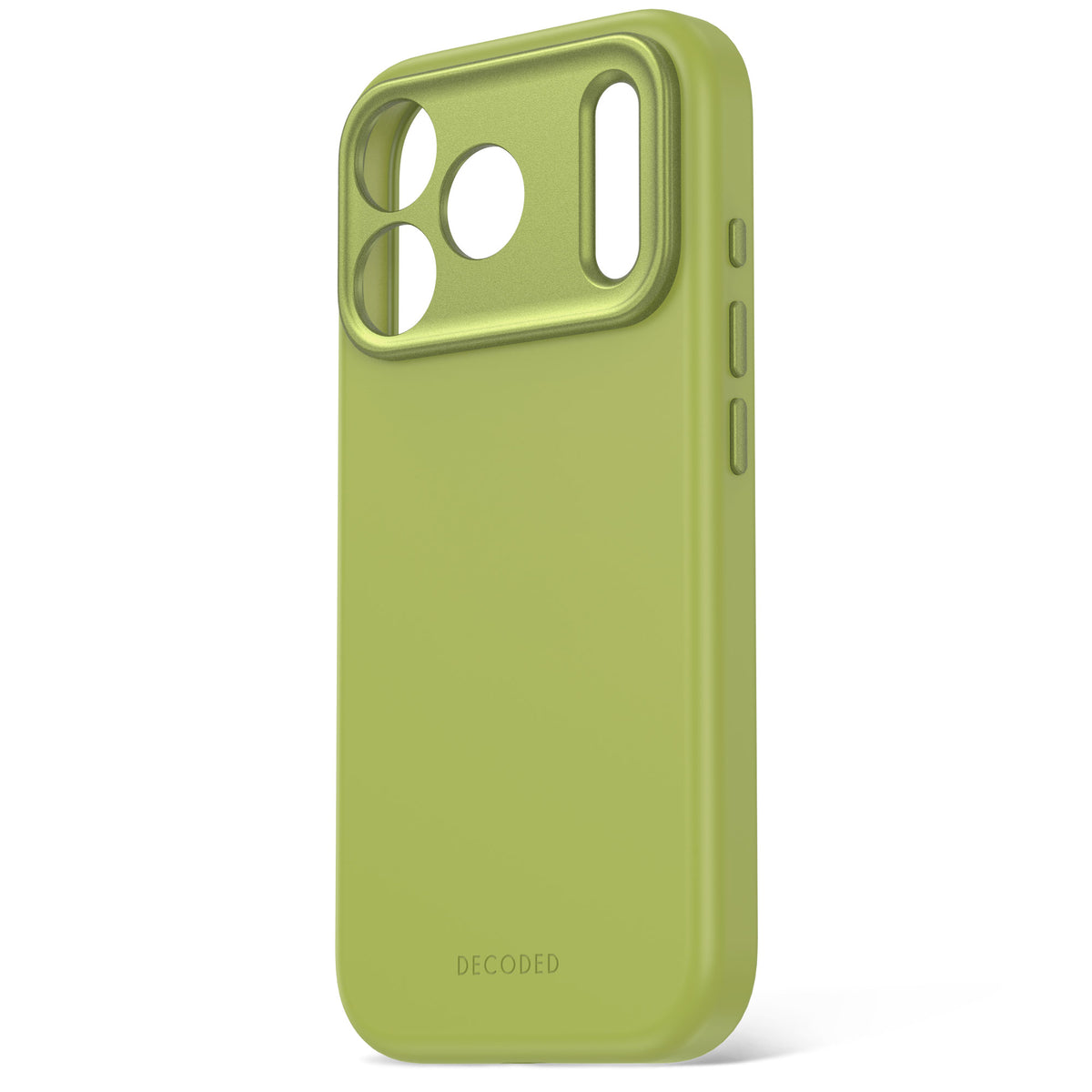 Decoded AntiMicrobial Silicone Backcover - silikonowa obudowa ochronna do iPhone 18 Pro Max kompatybilna z MagSafe zielona