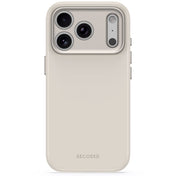 Decoded AntiMicrobial Silicone Backcover - silikonowa obudowa ochronna do iPhone 18 Pro kompatybilna z MagSafe szara