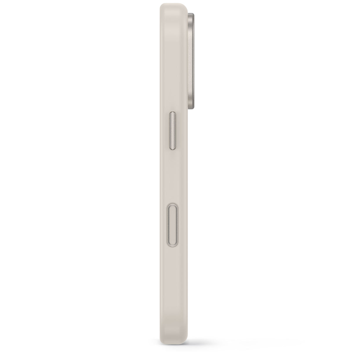 Decoded AntiMicrobial Silicone Backcover - silikonowa obudowa ochronna do iPhone 18 Pro kompatybilna z MagSafe szara
