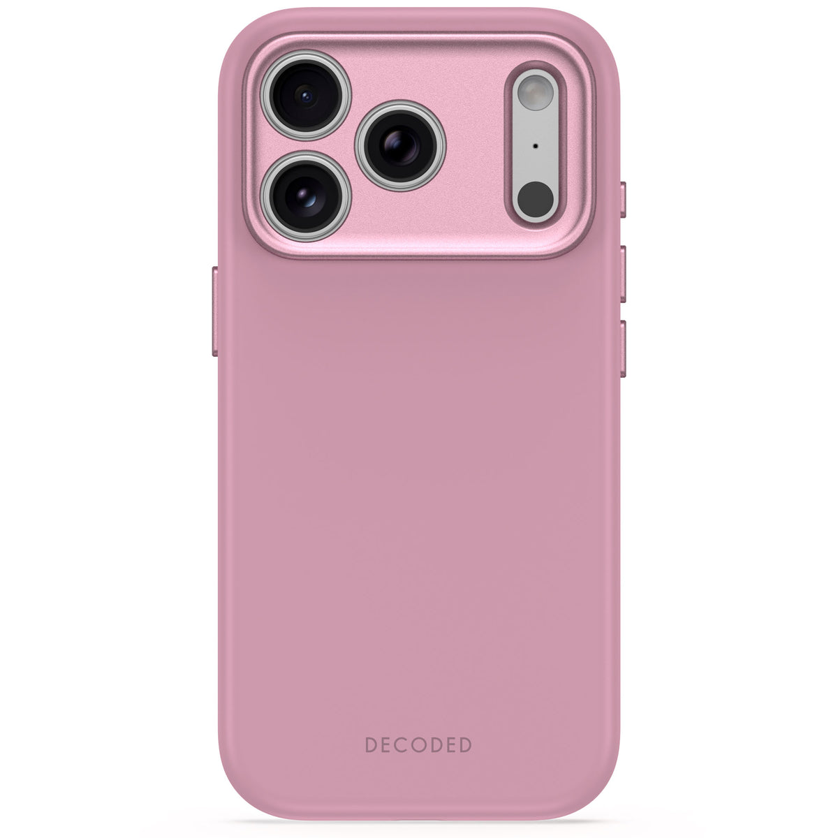 Decoded AntiMicrobial Silicone Backcover - silikonowa obudowa ochronna do iPhone 18 Pro Max kompatybilna z MagSafe różowa