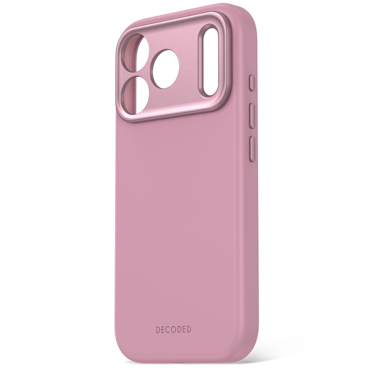 Decoded AntiMicrobial Silicone Backcover - silikonowa obudowa ochronna do iPhone 18 Pro kompatybilna z MagSafe różowa