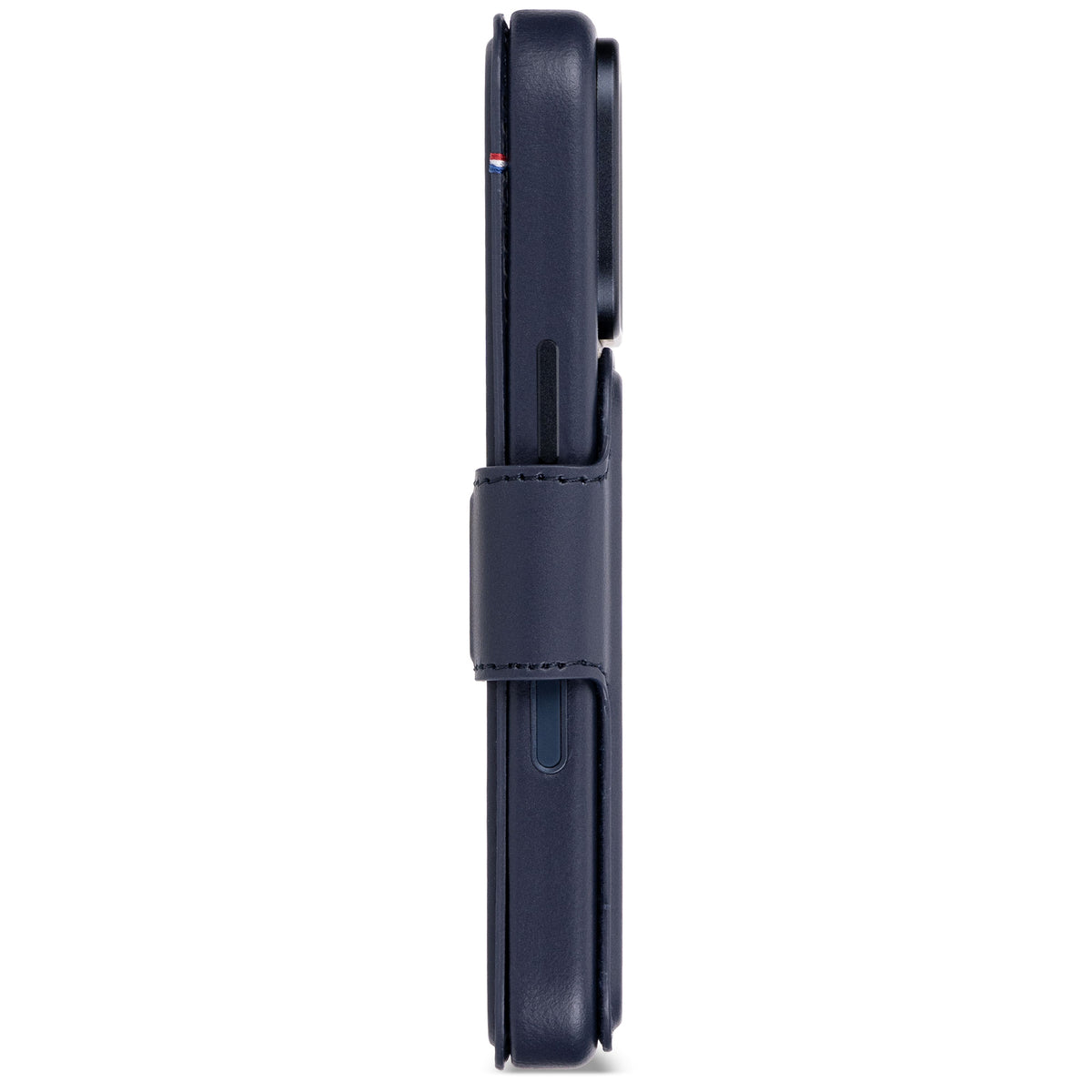 Decoded Leather Detachable Wallet - skórzana obudowa ochronna do iPhone 18 Pro kompatybilna z MagSafe granatowa