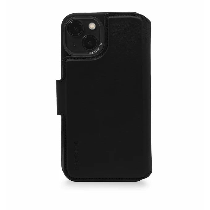 Etui skórzane Decoded Detachable Wallet kompatybilne z MagSafe - do iPhone 15 Plus czarna