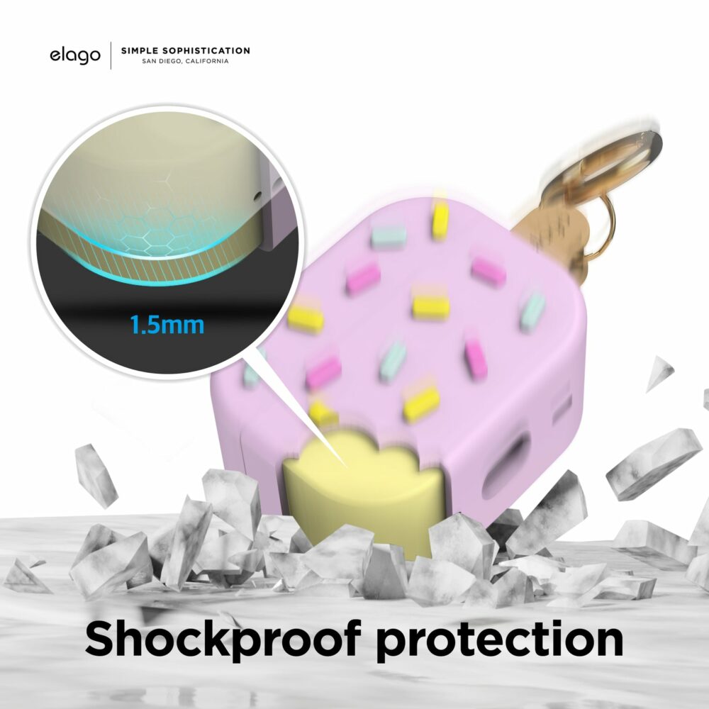 Elago AirPods Pro 2 Ice Cream Case - etui do AirPods Pro 2 brązowe